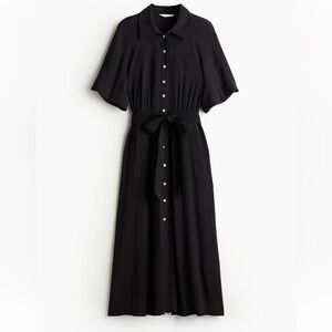 H&M Tie-belt Shirt Dress